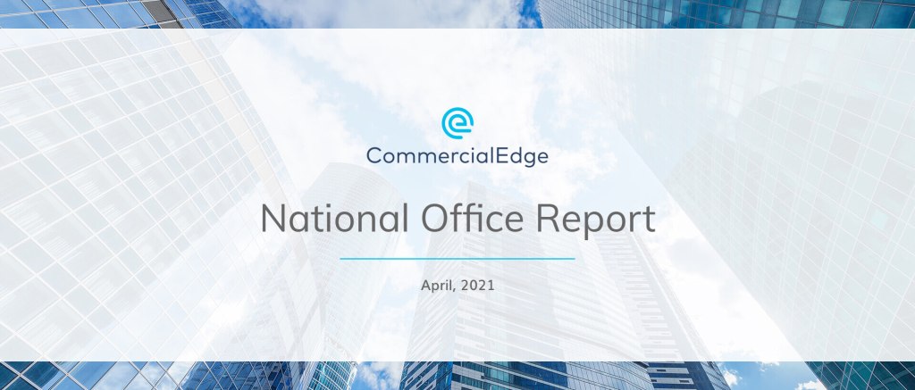 us office lease rate and sales report april 2021