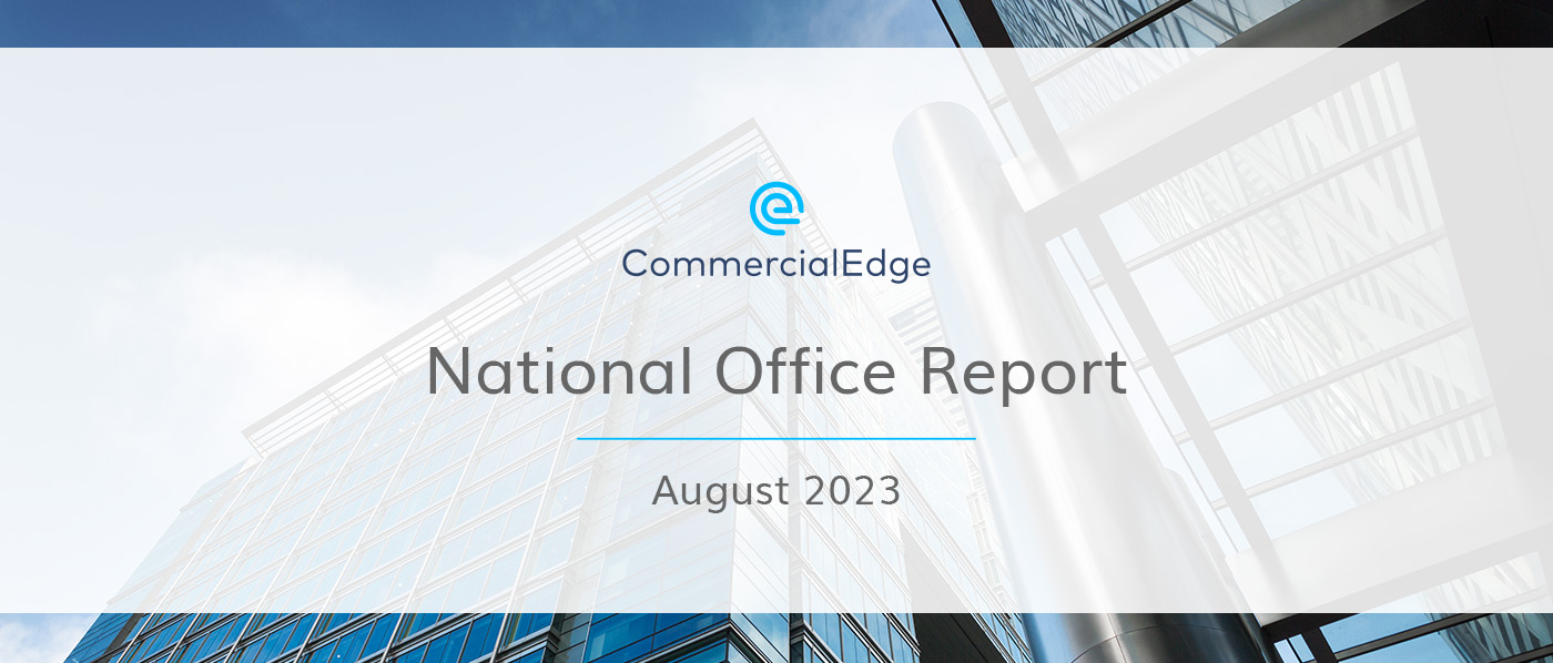CommercialEdge August 2023 Office Report